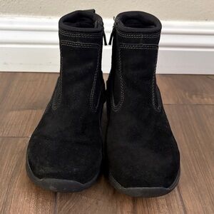 Lands' End Black Ankle Boots